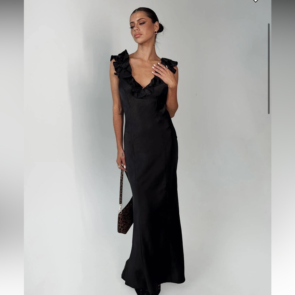 Princess Polly Black One Shoulder Dress